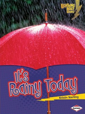 cover image of It's Rainy Today